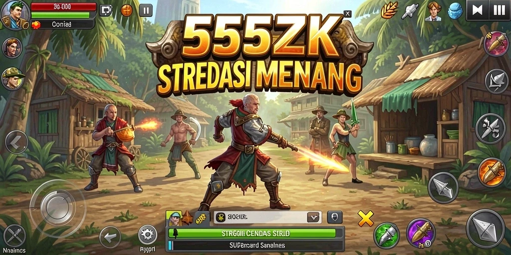 Tampilan gameplay menarik dengan berbagai strategi yang bisa diterapkan.