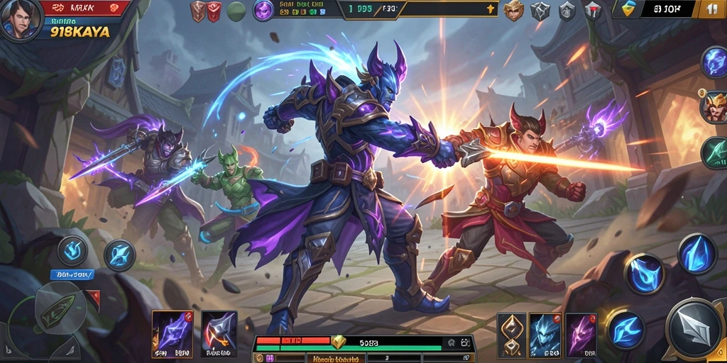Tampilan gameplay seru dan mendebarkan di 918KAYA.