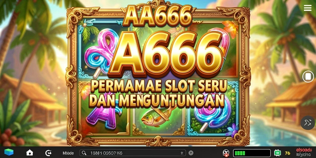Tampilan gameplay slot yang menarik di AA666.