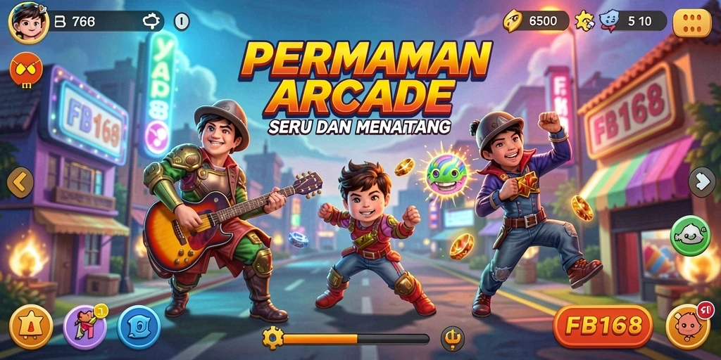 Screenshot FB168 menampilkan gameplay seru dengan aksi cepat di level yang berbeda.