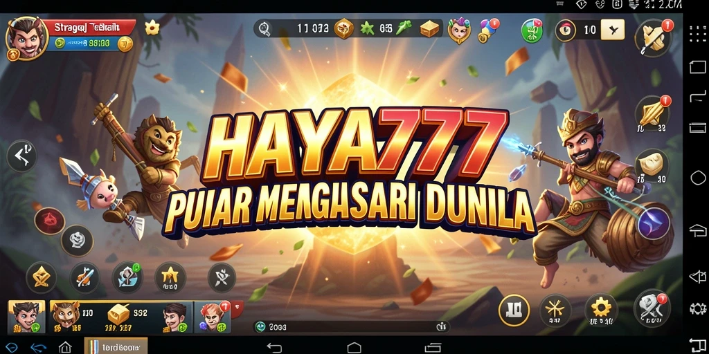Tampilan gameplay HAYA777 yang strategis dan menegangkan.