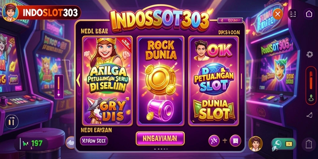 Tangkapan layar INDOSLOT303 menampilkan aksi seru dalam gameplay petualangan.