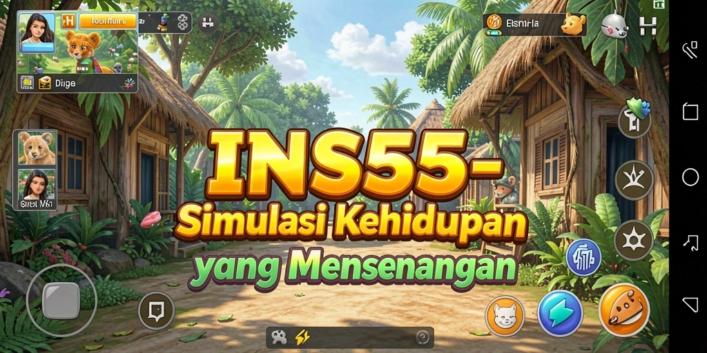 Tampilan gameplay INS55 yang menarik dan interaktif.