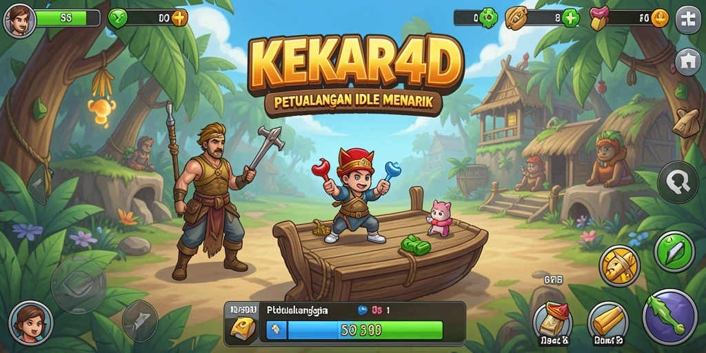 Gameplay menarik dari KEKAR4D yang penuh tantangan idle.