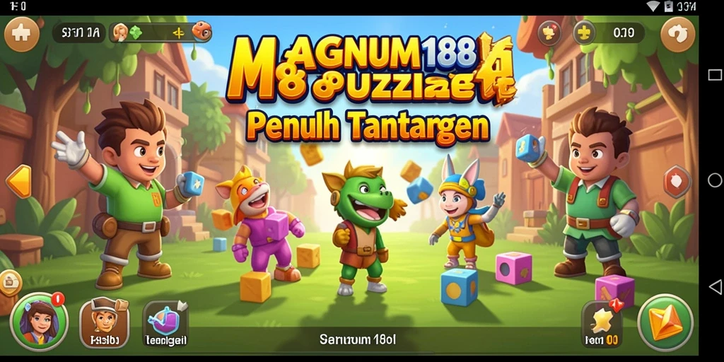 Tampilan menarik dari gameplay MAGNUM188 yang menantang.