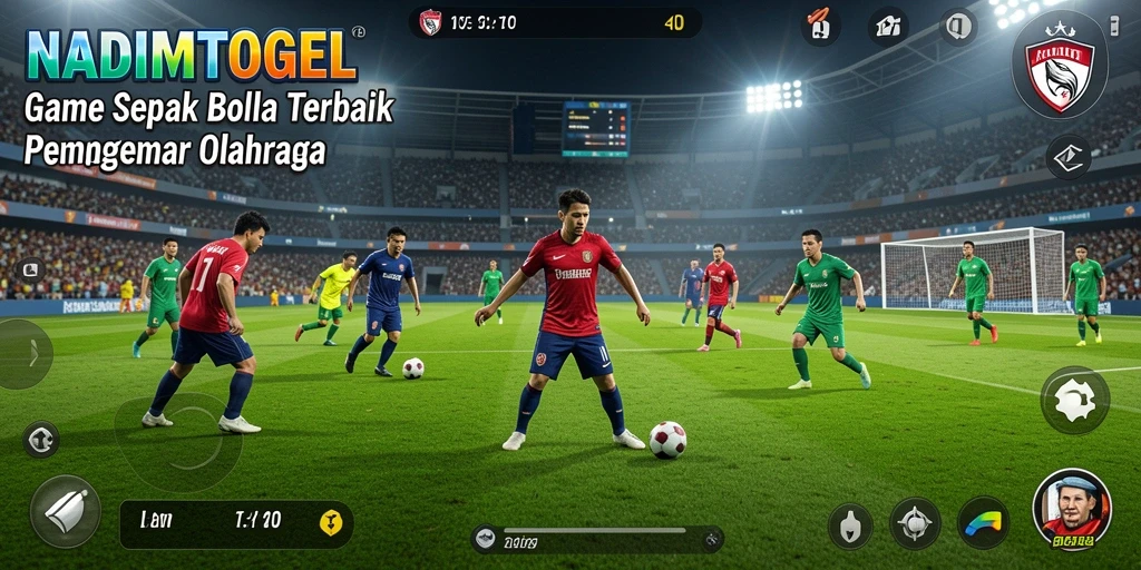 Tampilan menawan dari gameplay <strong>NADIMTOGEL</strong> dalam pertandingan sepak bola.