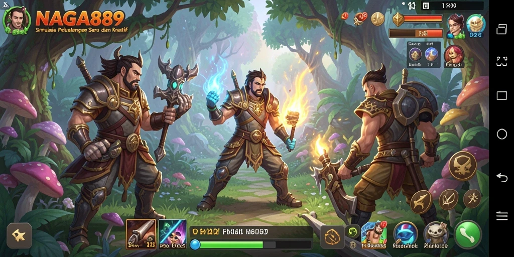 Screenshot gameplay NAGA889 yang menampilkan suasana simulasi yang realistis.