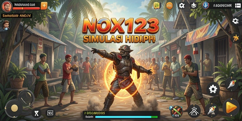 Gameplay seru dengan berbagai simulasi interaktif.