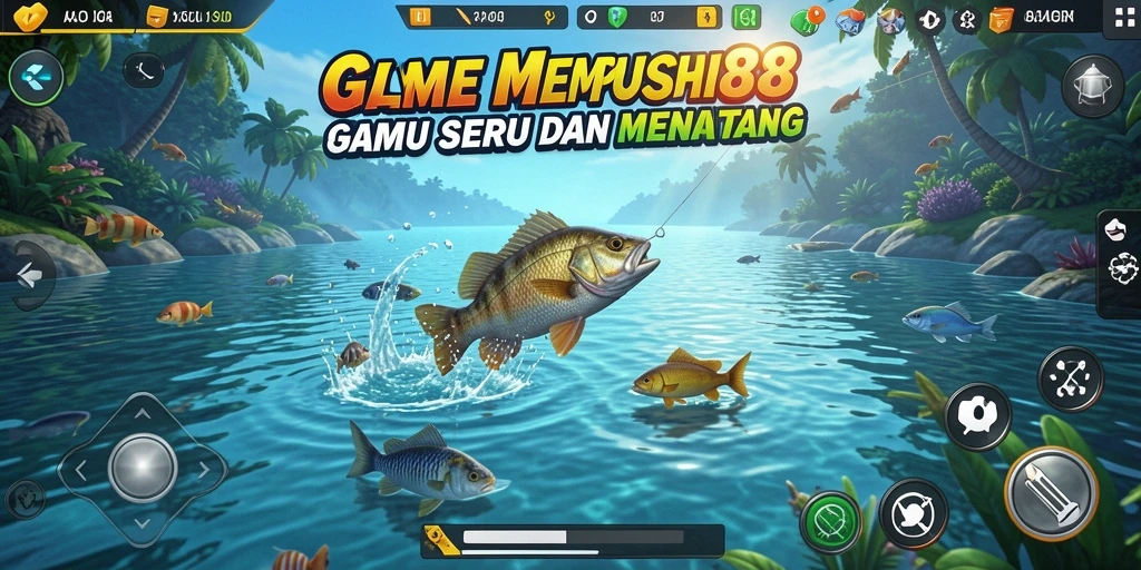 Screenshot OLYMPUS88 menampilkan pengalaman memancing yang seru dan interaktif.