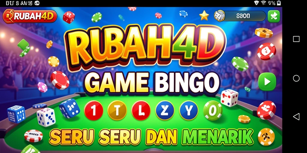Tampilan utama RUBAH4D dengan gameplay Bingo yang menegangkan.