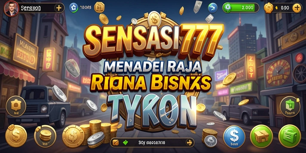 Tampilan gameplay mendebarkan di dunia Tycoon SENSASI777.