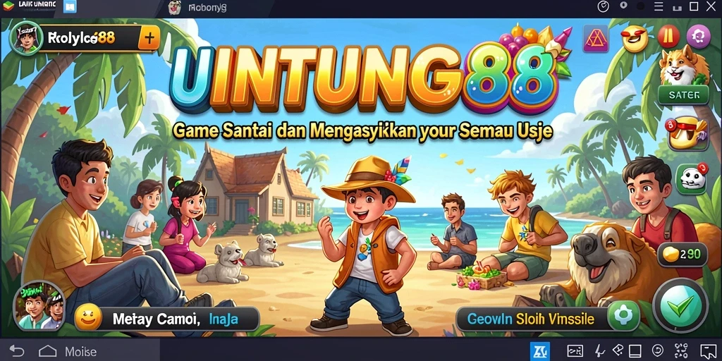 Tampilan gameplay <strong>UNTUNG88</strong> yang penuh warna dan mengasyikkan.