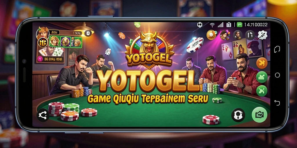 Tampilan gameplay seru dalam YOTOGEL, memenangkan permainan QiuQiu.